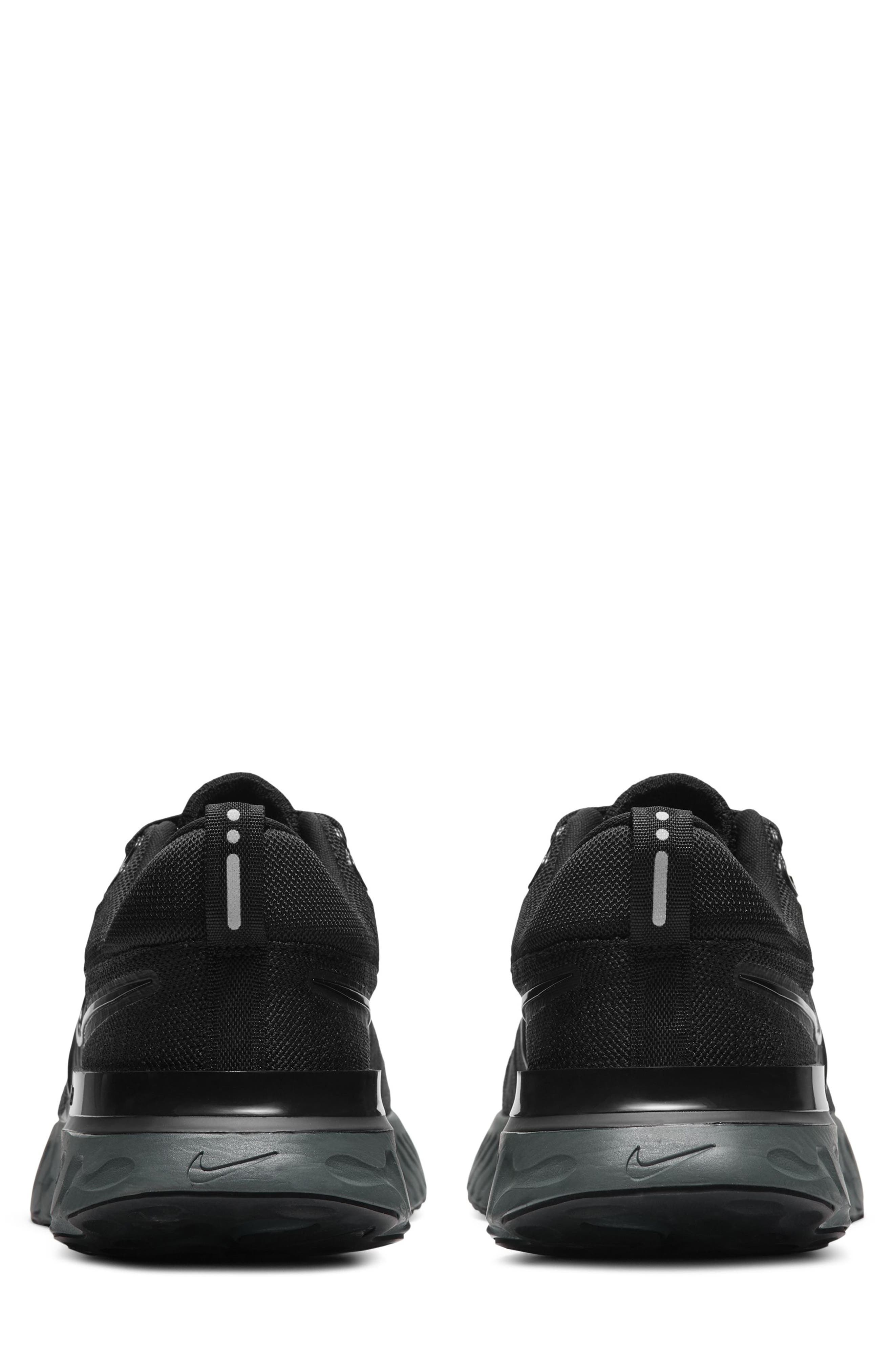 React Infinity Run Flyknit 2 Running Shoe, Alternate, color, BLACK/ BLACK