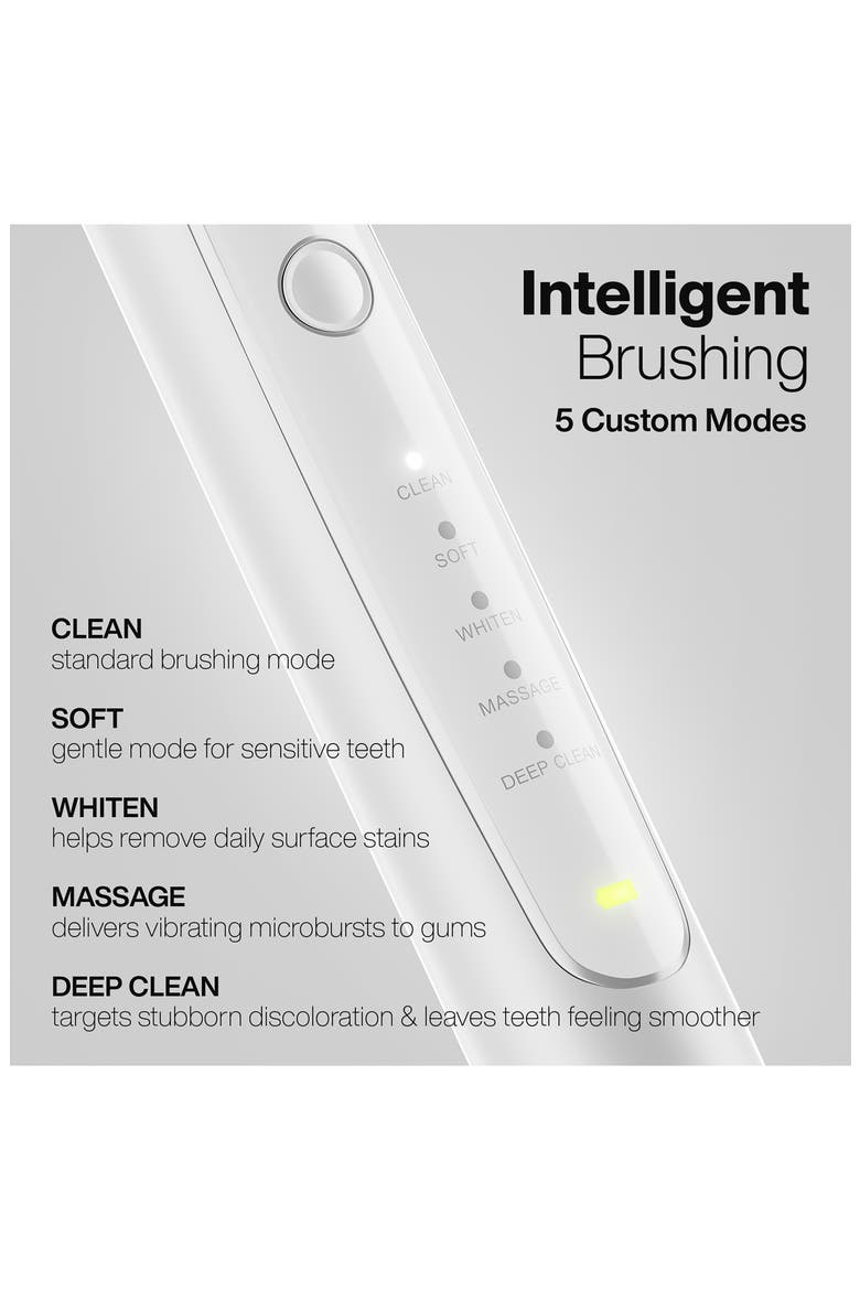 Elite Rechargeable Ultra-Whitening Power Electric Toothbrush, Alternate, color, OPTIC WHITE