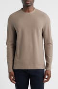 Robert Barakett Sorrell Long Sleeve Cotton Blend T-Shirt