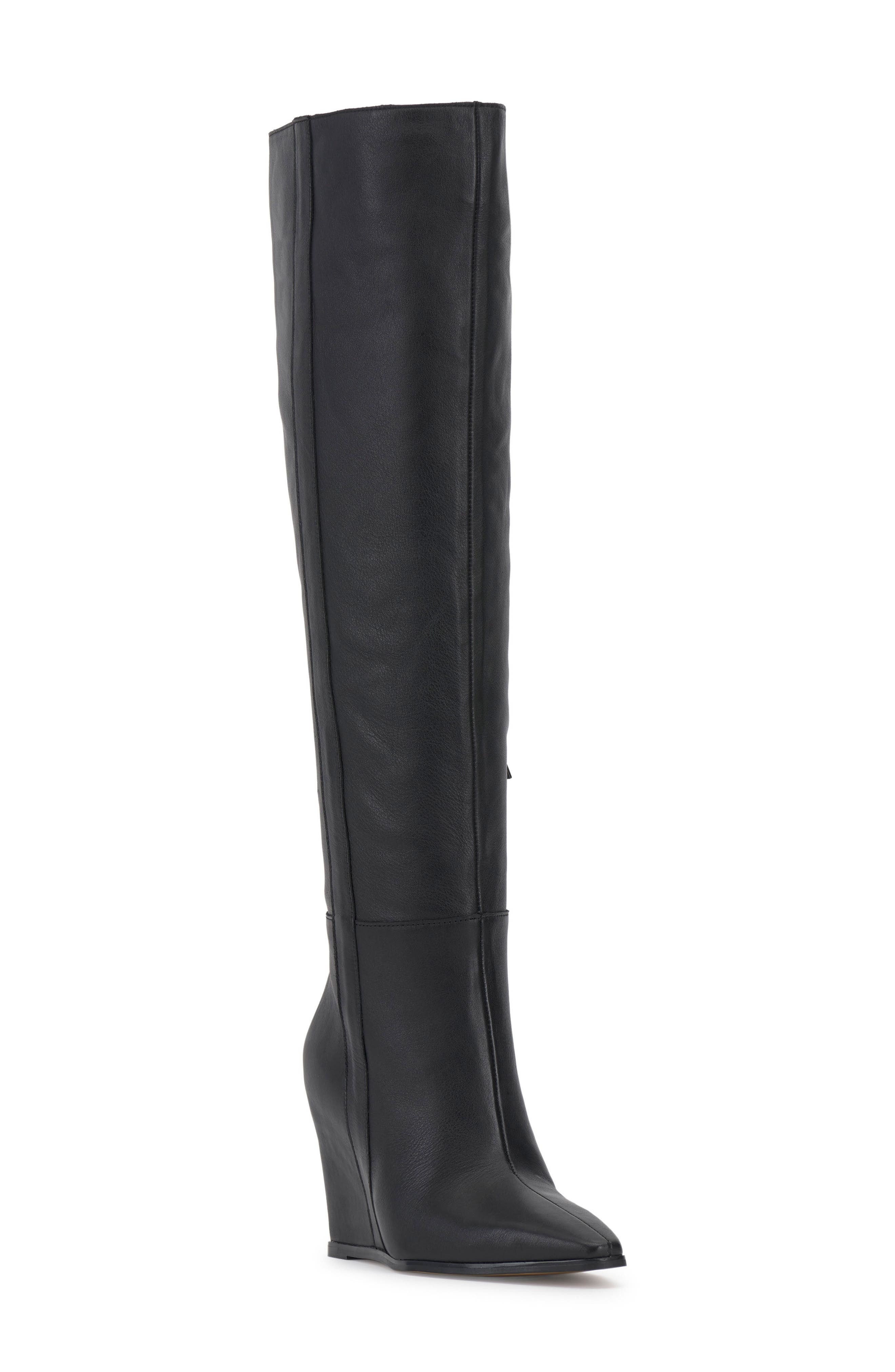 Vince Camuto Tiasie Over the Knee Wedge Boot, Main, color, 