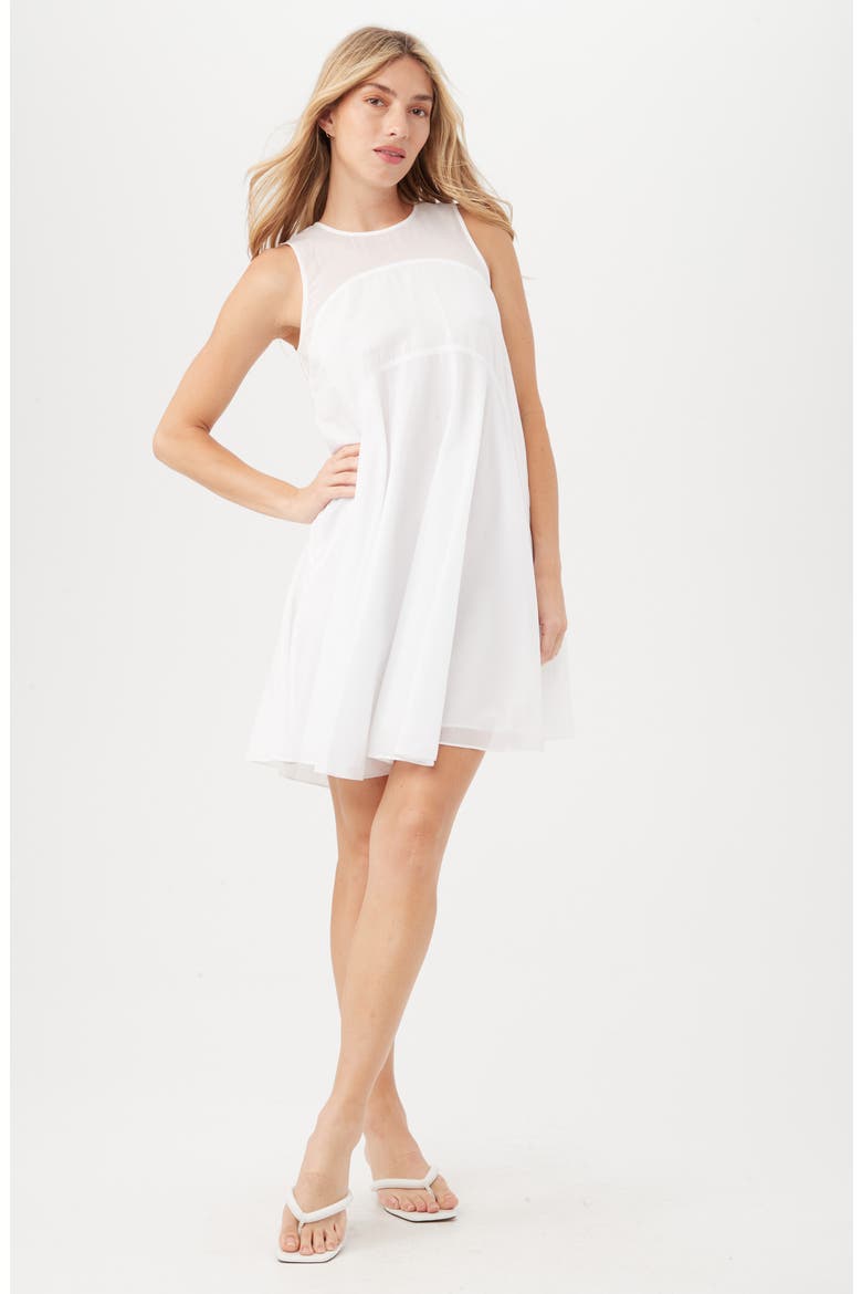 Mauvie Shift Dress, Alternate, color, WHITE