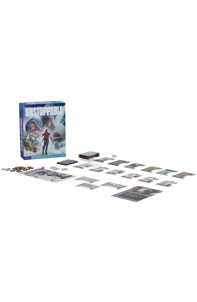 Renegade Game Studios Unstoppable A Solo Hero Series Card Crafting Game14+, Alternate, color, Multicolored