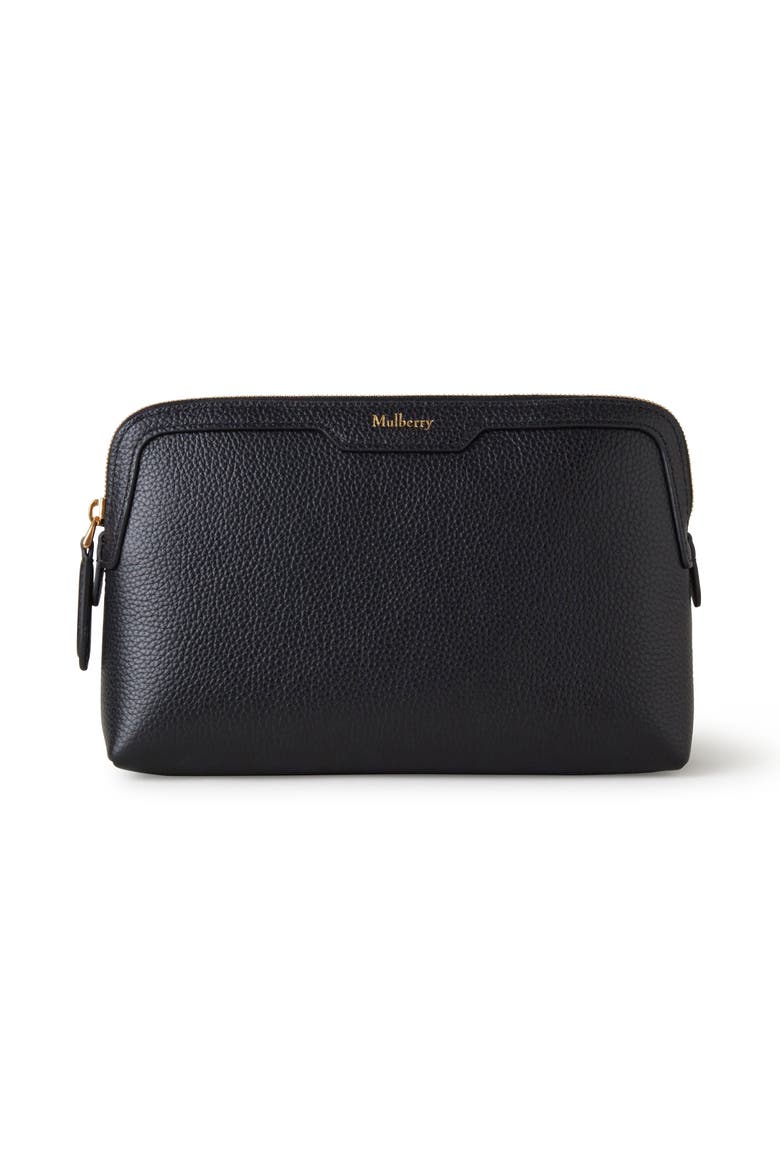 Small Cosmetic Pouch, Main, color, Black