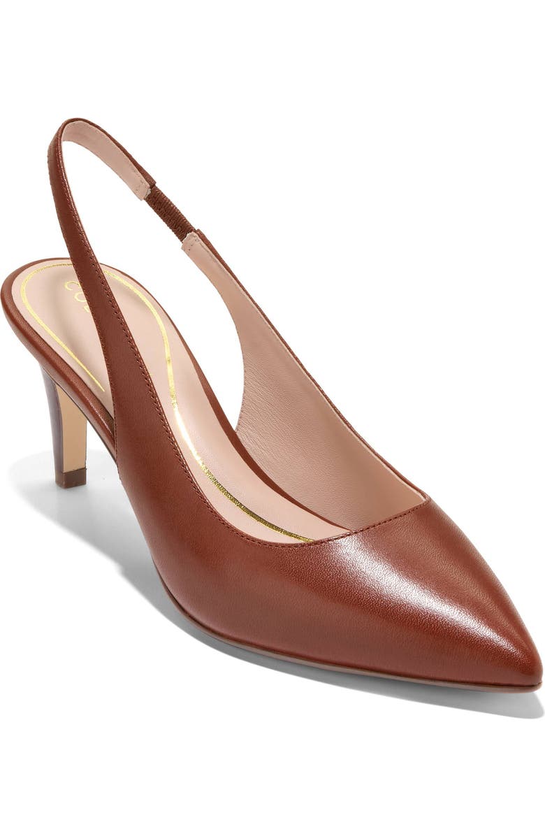 Cole Haan Vandam Slingback Pump, Main, color, Ch Dk Cuoio Ltr