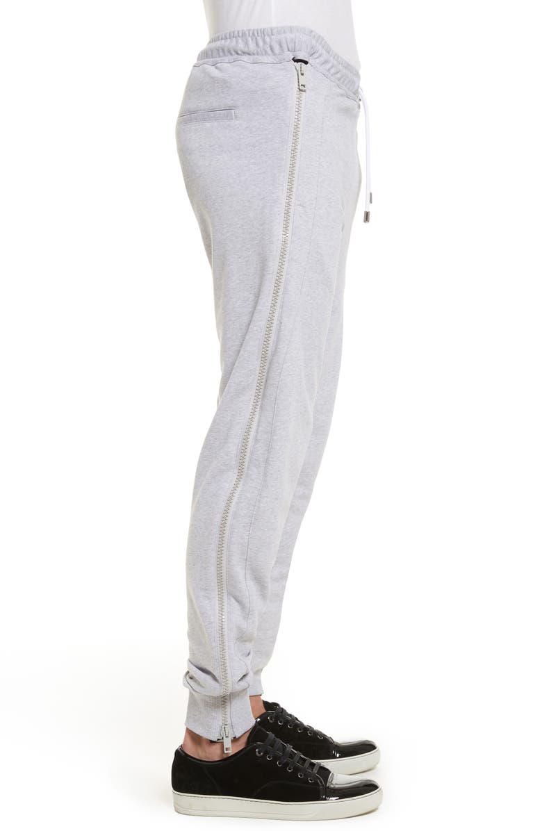 VERSUS Versace Side Zip Sweatpants, Alternate, color, 