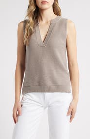 525 America Lillian Relaxed Rib Sweater Tank