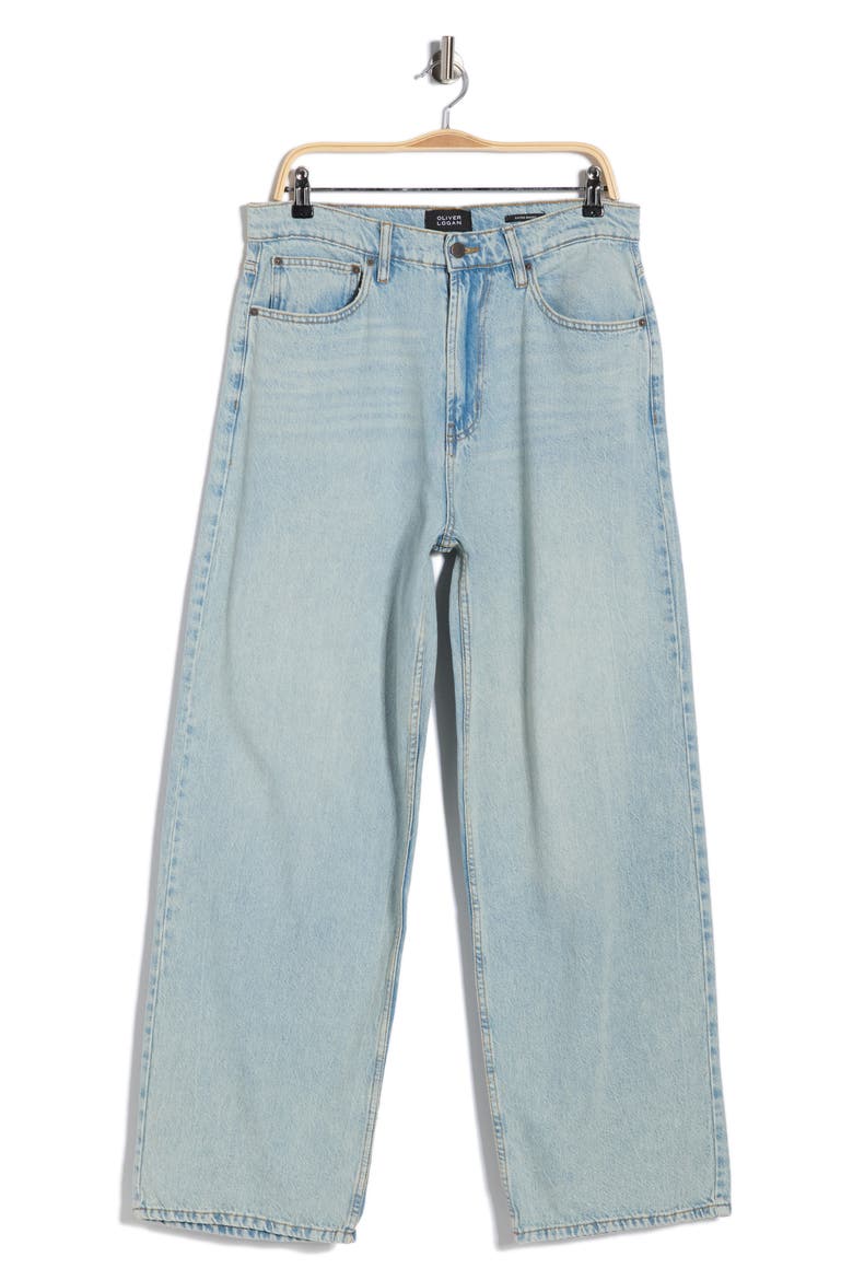 Extra Baggy Jeans, Main, color, FADED INDIGO