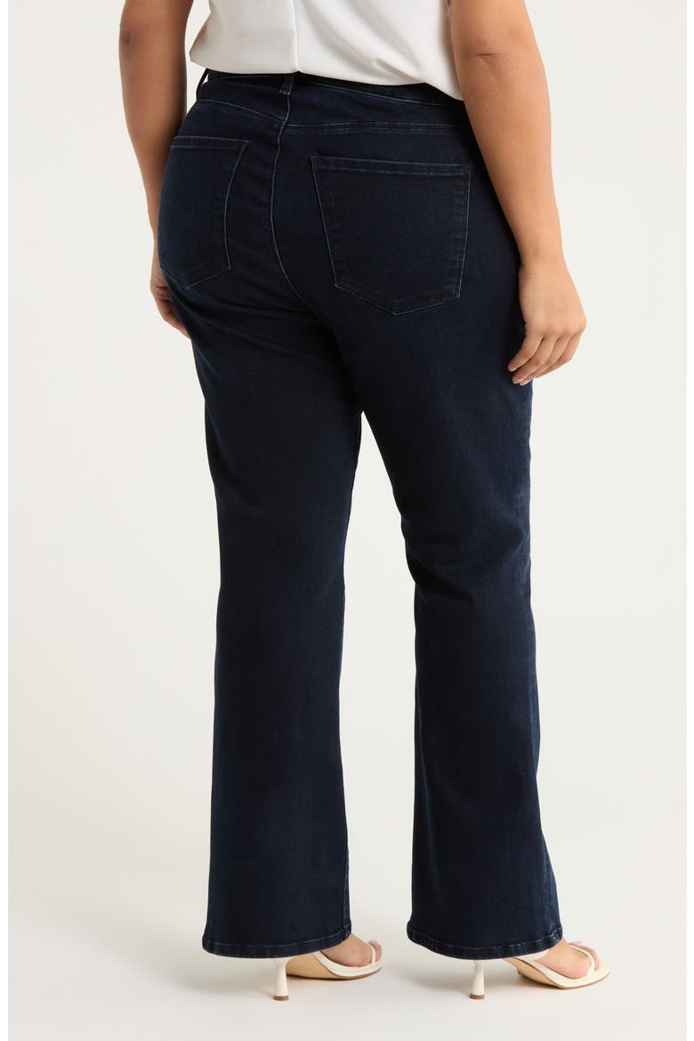 Ana Fab Ab High Waist Flare Jeans, Alternate, color, AMBITIOUS