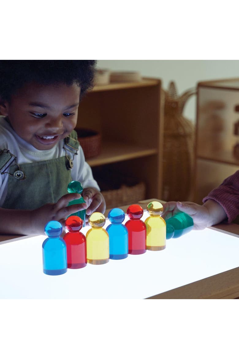 Light and Color People Set - 8 Pieces, Alternate, color, Multicolored