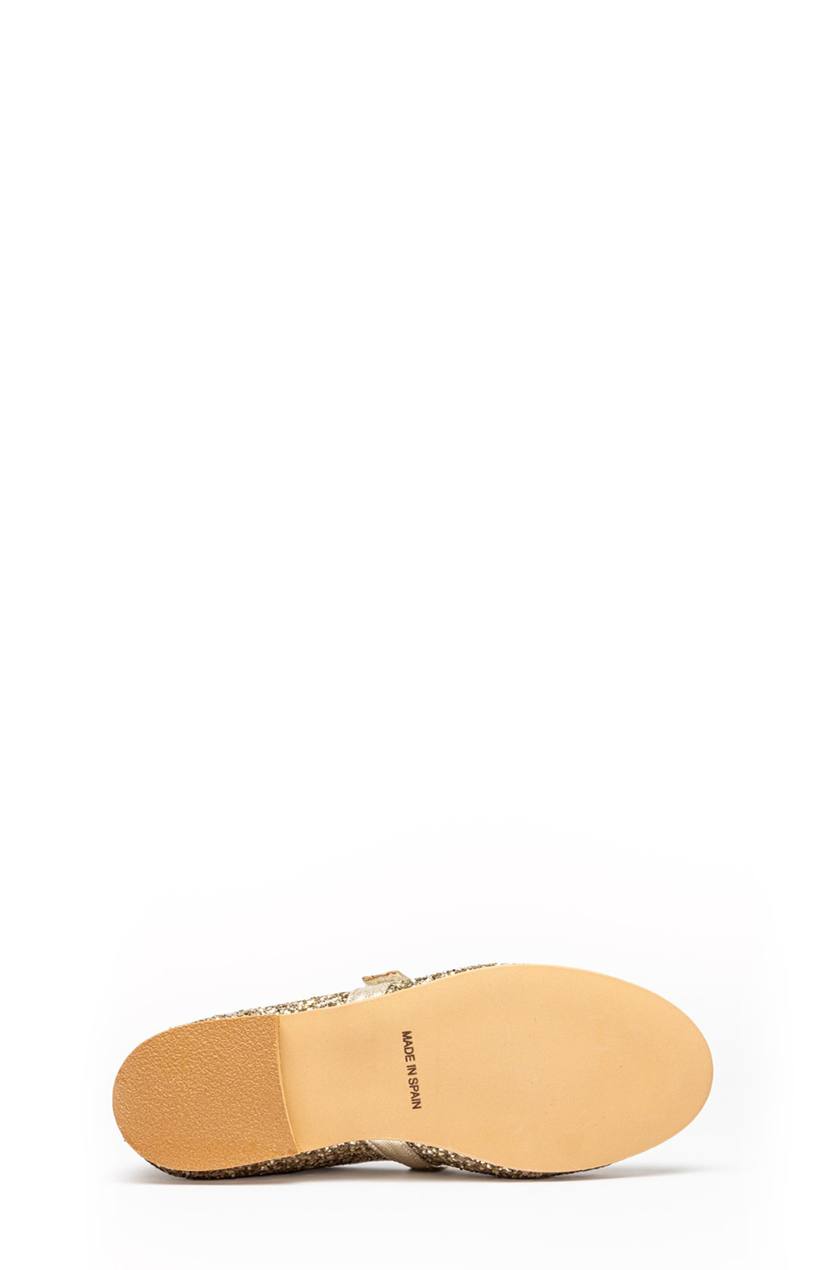Kids' Glitter Mary Jane, Alternate, color, GOLD