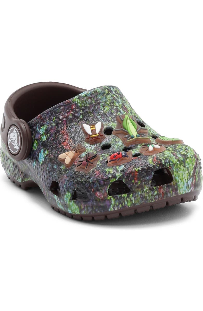 CROCS Kids' Classic Bugs Clog, Main, color, Coffee/ Multi