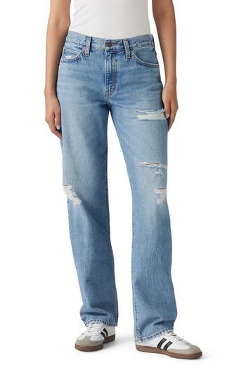 Levi's® '94 Ripped Mid Rise Baggy Wide Leg Jeans In Feeling Great