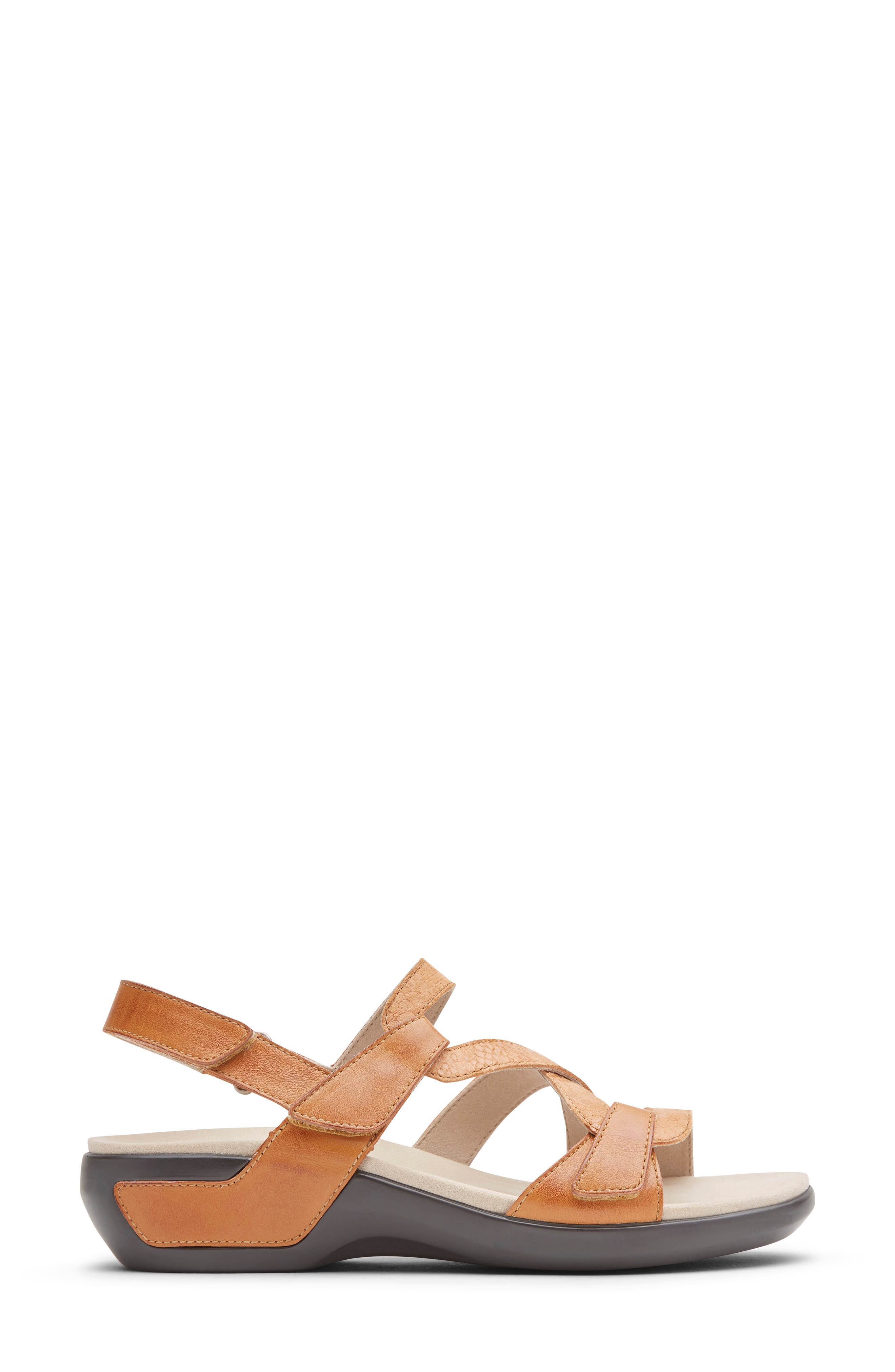 S Strap Sandal, Alternate, color, TAN MULTICOLOR LEATHER
