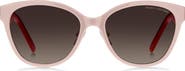 Marc Jacobs 55mm Cat Eye Sunglasses
