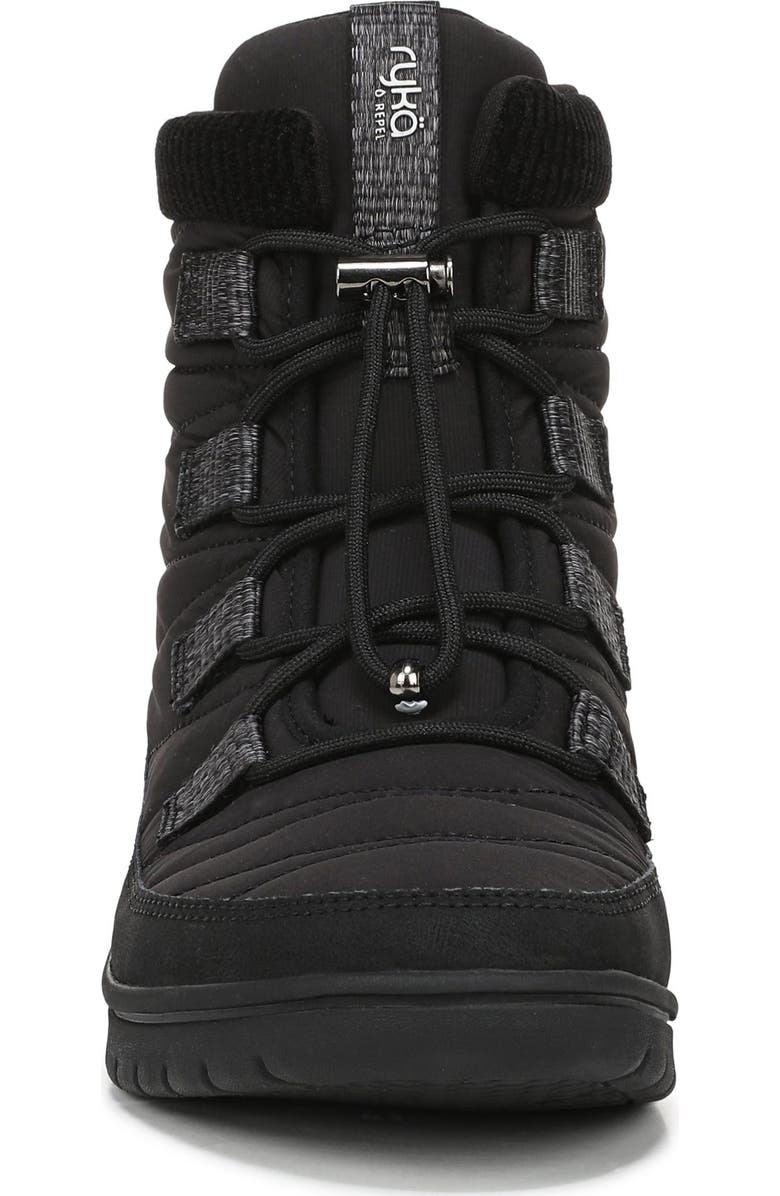 Rykä Sienna Water Repellent Bootie, Alternate, color, Black