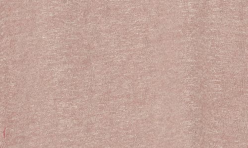 Bobeau Whipstitch Pocket T-shirt In Bark/natural