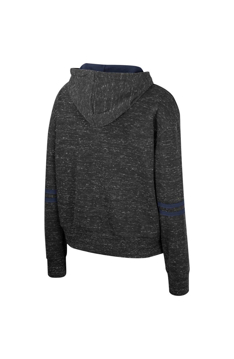 COLOSSEUM Women's Colosseum Charcoal West Virginia Mountaineers Catherine Speckle Pullover Hoodie, Alternate, color,