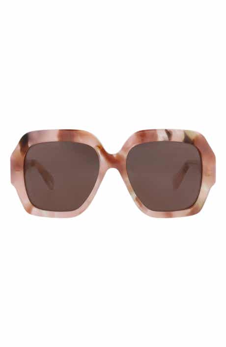 56mm Oversize Sunglasses