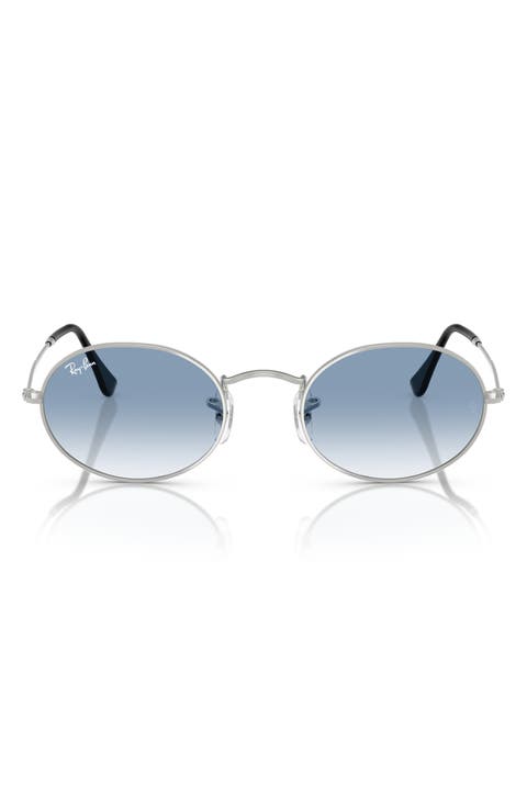 54mm Gradient Round Sunglasses