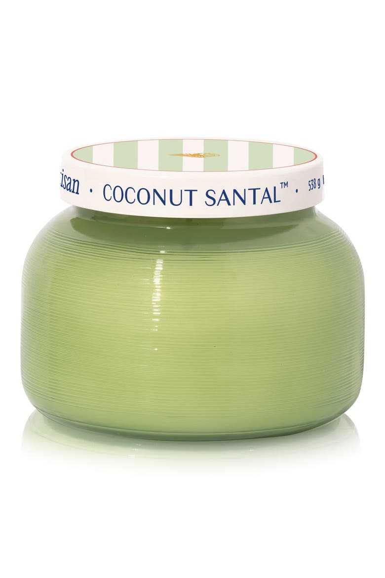 Signature Candle, Main, color, MOSS GREEN
