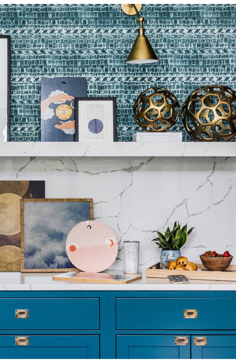 Deny Designs Celestial Arches by Iveta Abolina Cutting Board, Alternate, color,