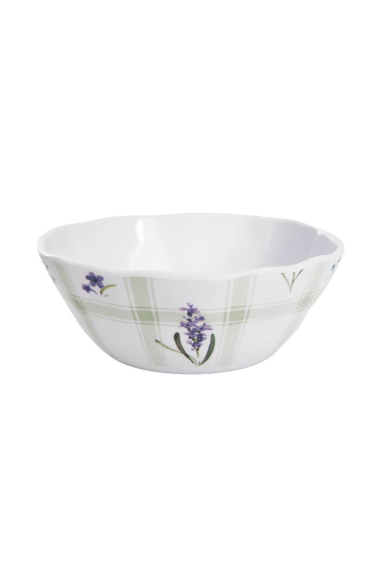C&F Home Lavender Plaid Novelty Set of 2 Dinnerware Serving Bowls, Main, color, Green