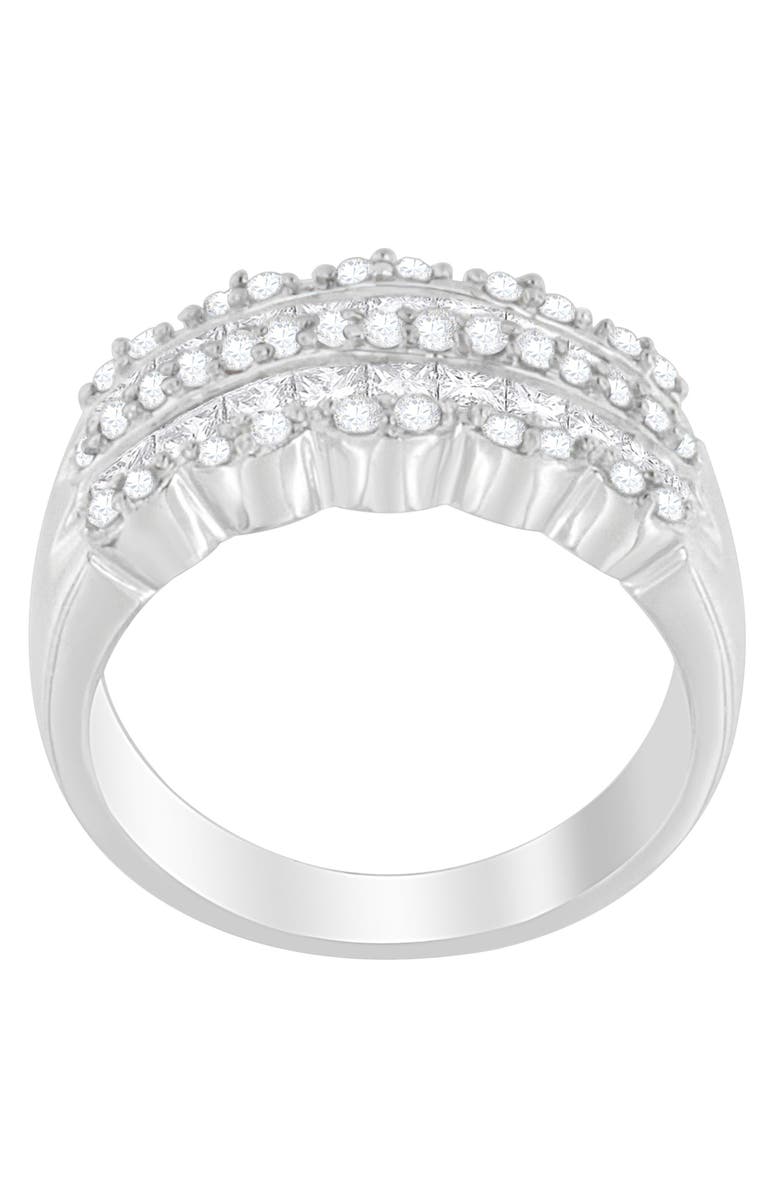 Haus of Brilliance 14K White Gold 1 1/7 Cttw Diamond Ring, Alternate, color, White