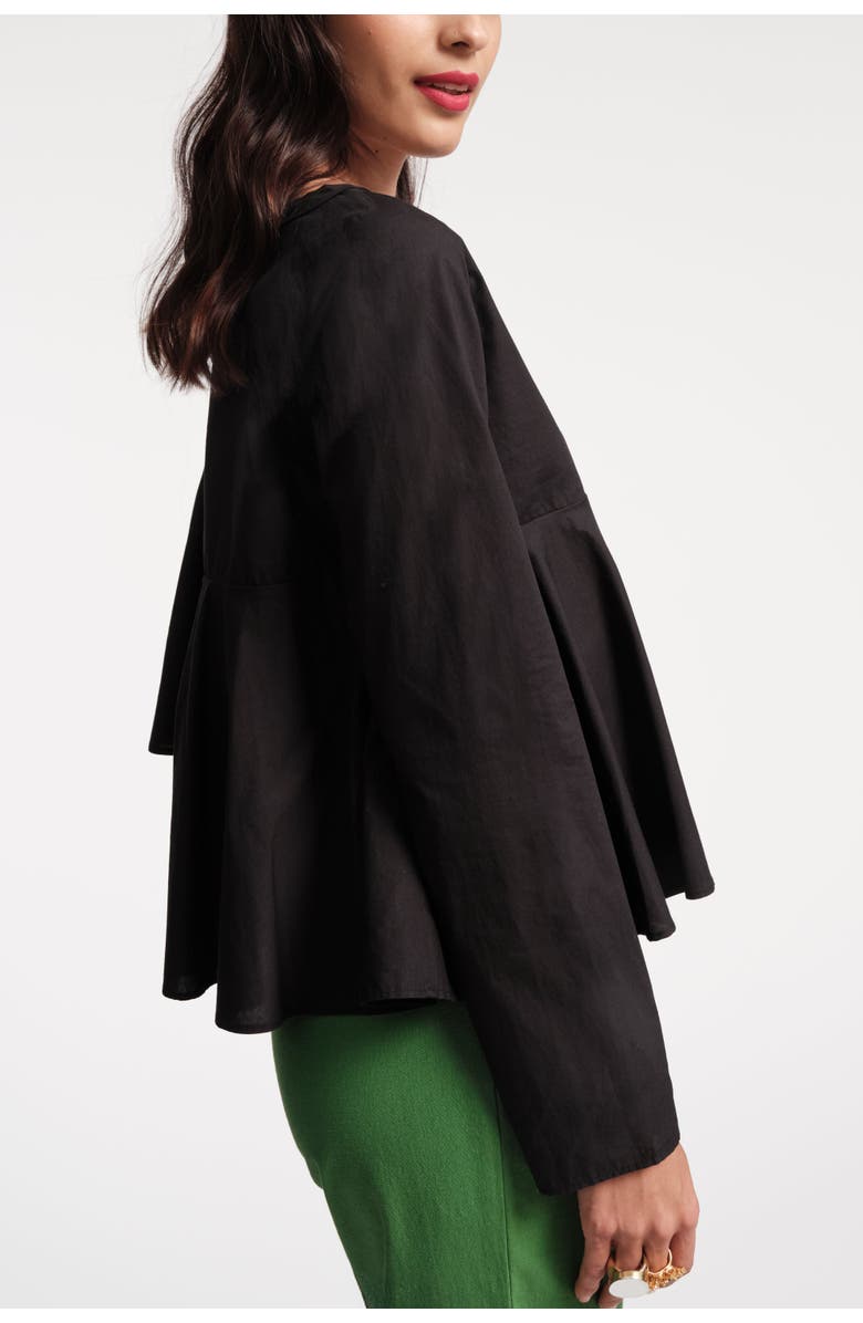 Frances Valentine Wendy Top Solid, Alternate, color, Black