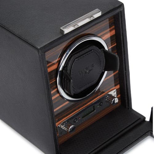 Wolf Roadster Single Watch Winder In Black