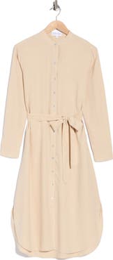 Bella Dahl Flowy Hem Maxi Shirtdress