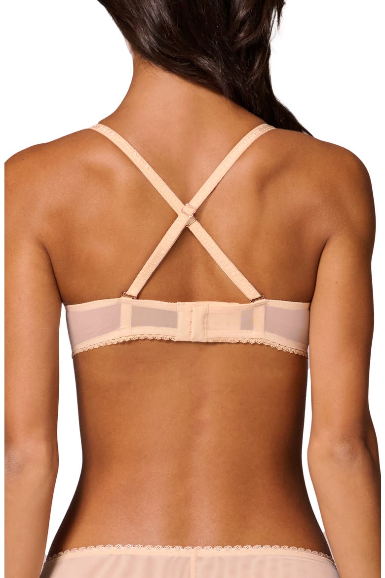 Allure Underwire Balconette Bra, Alternate, color, CHIC BEIGE