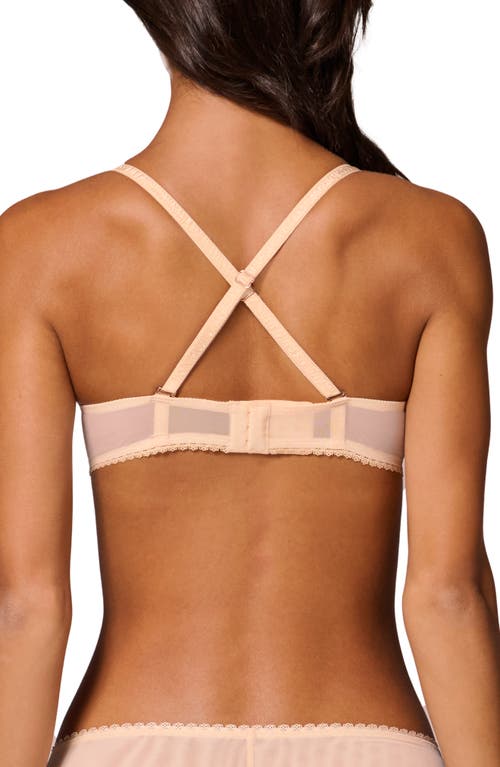 Simone Perele Allure Underwire Balconette Bra In Chic Beige