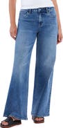 HINT OF BLU Penelope Boyish Wide Leg Jeans