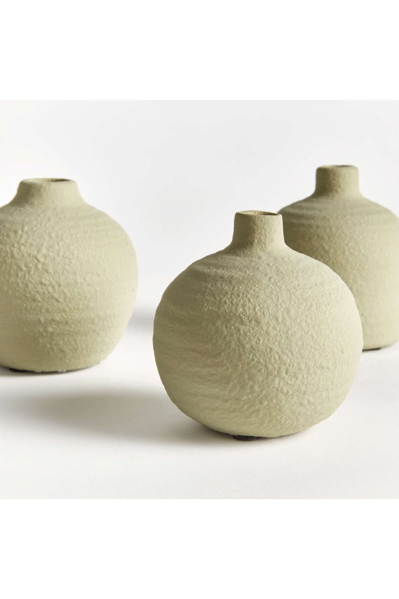 Jordan Bud Vases Set Of 3, Alternate, color, Green