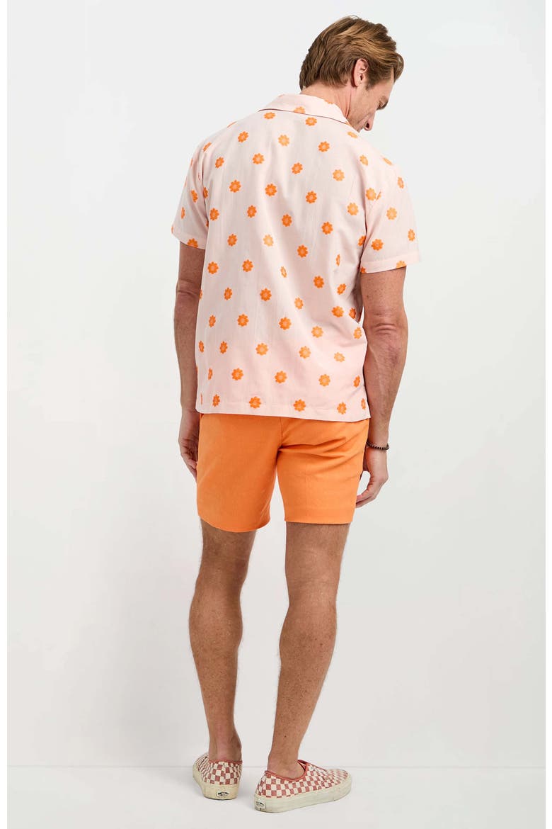 Felix Camp Shirt Daisy Dots, Alternate, color, Daisy Dots
