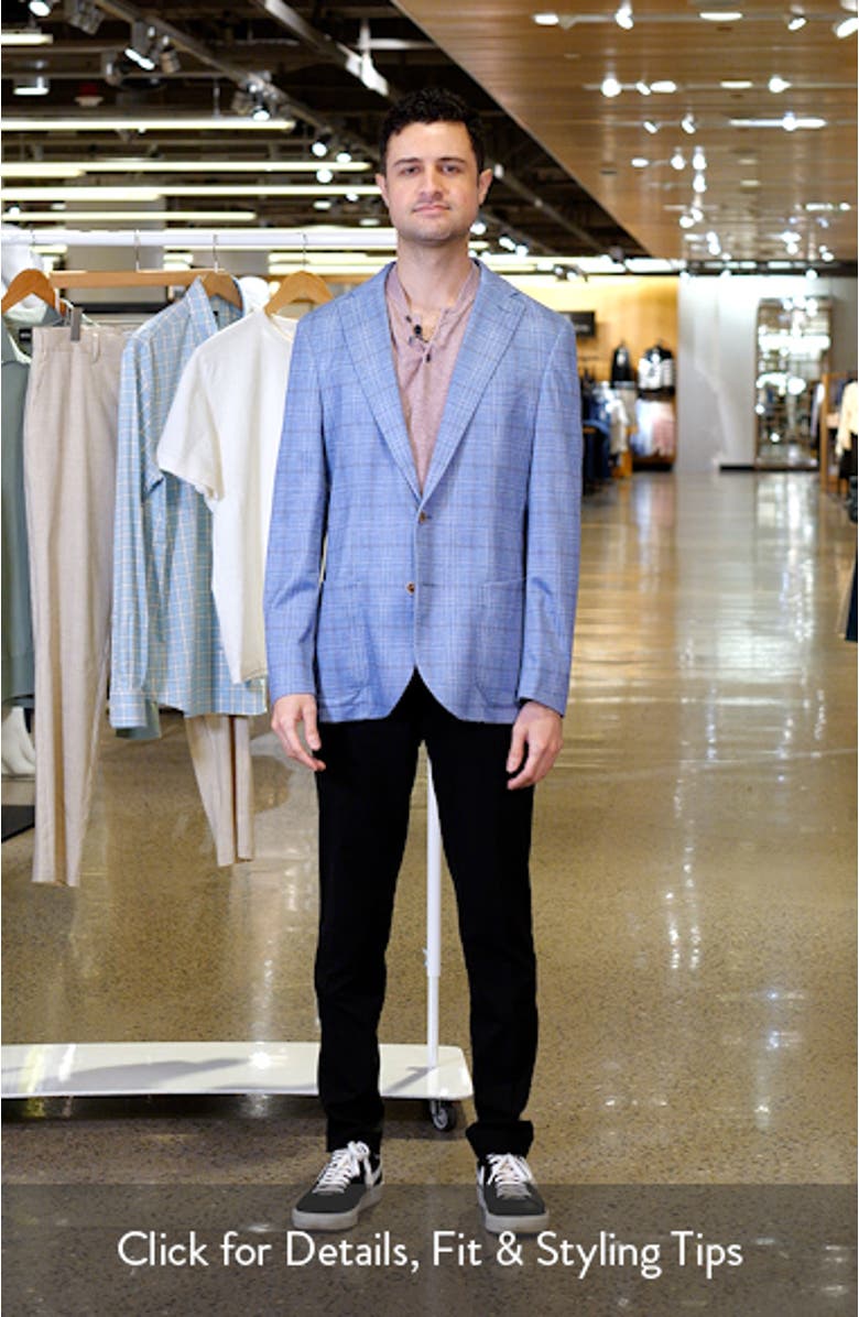 Ramsay Plaid Stretch Sport Coat, sales video thumbnail