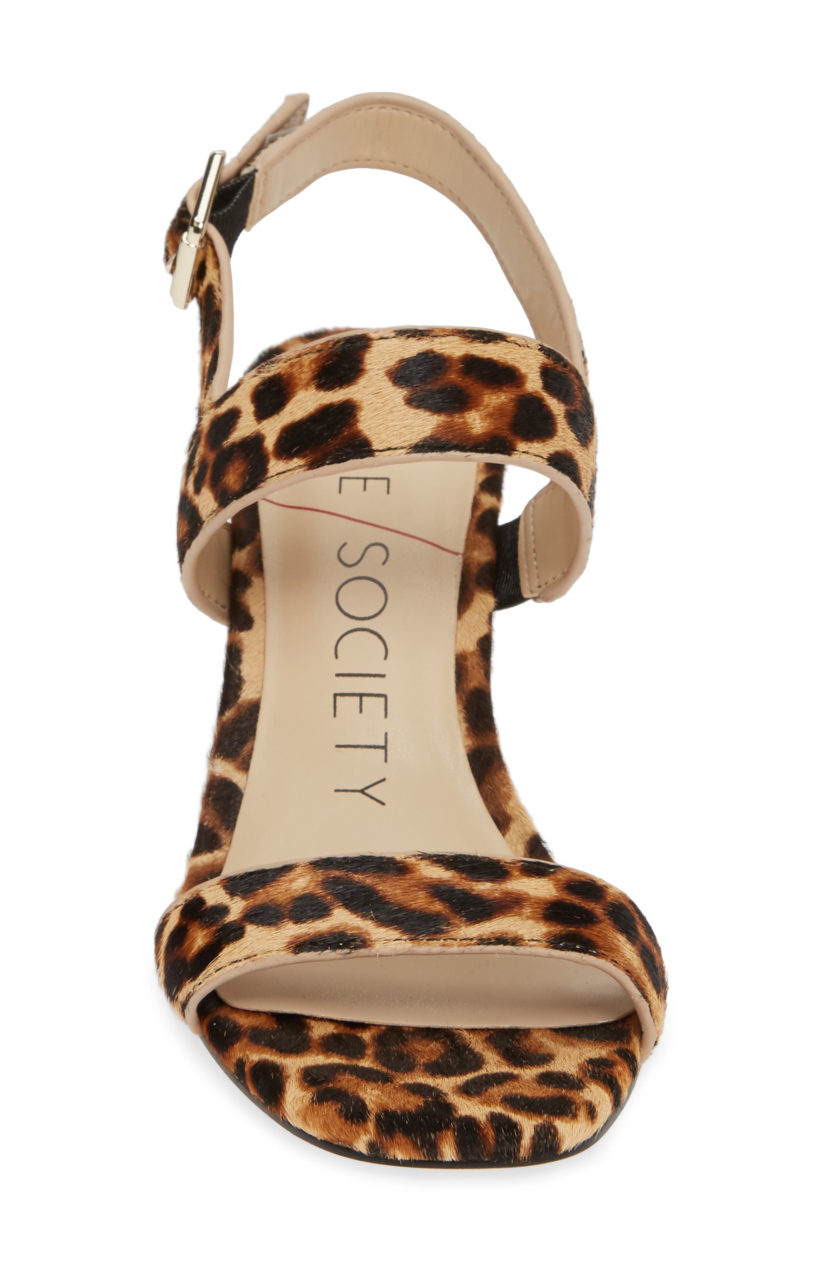 Sole Society Jessibel II Genuine Calf Hair Sandal, Alternate, color, 