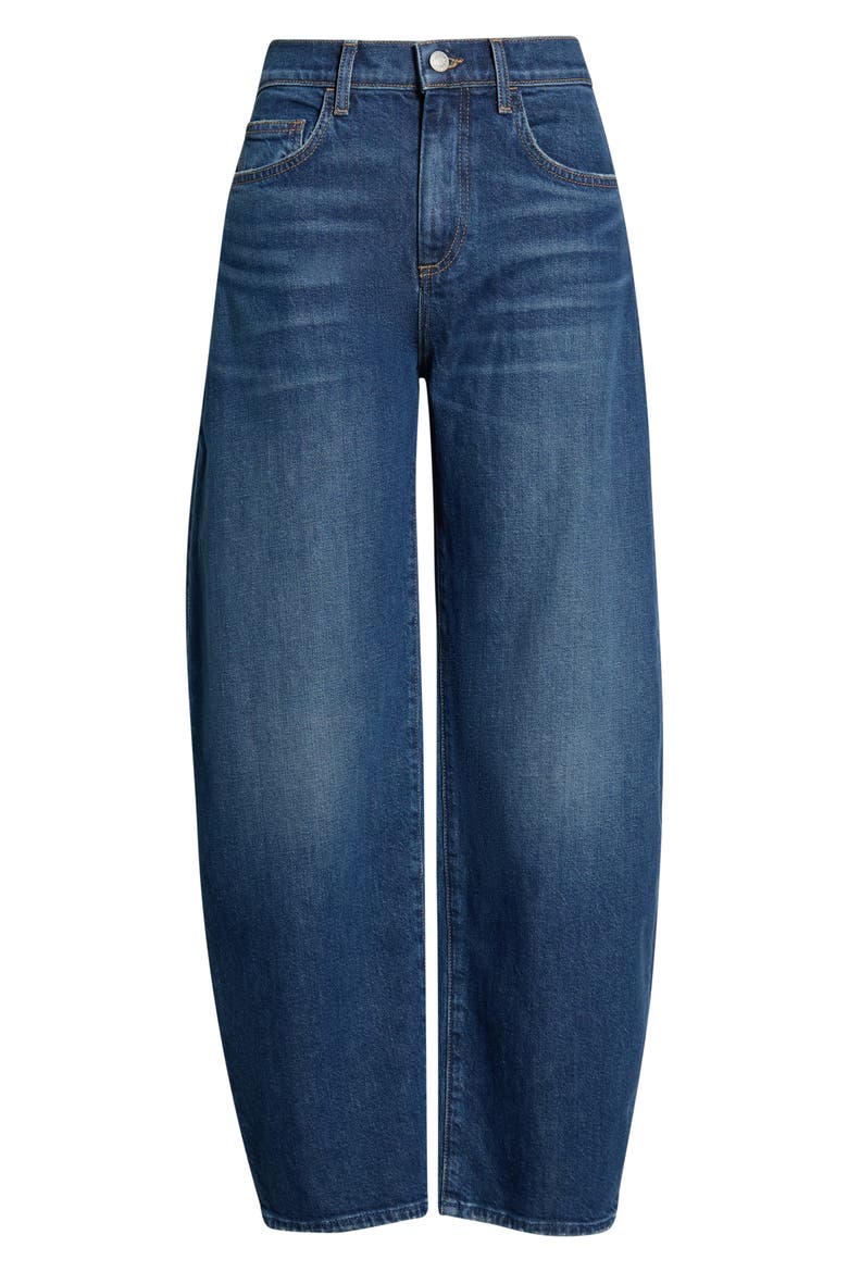 Brennan Mid Rise Wide Leg Barrel Jeans, Main, color, 1993 DARK VINTAGE