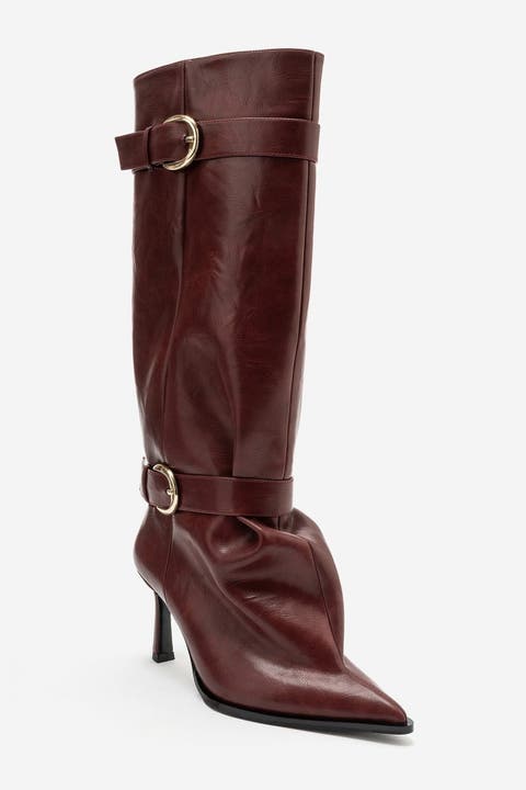 Marcella Stiletto Knee High Boot