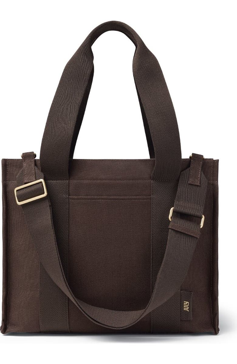 July Everyday Tote Small, Main, color, Dark Brown