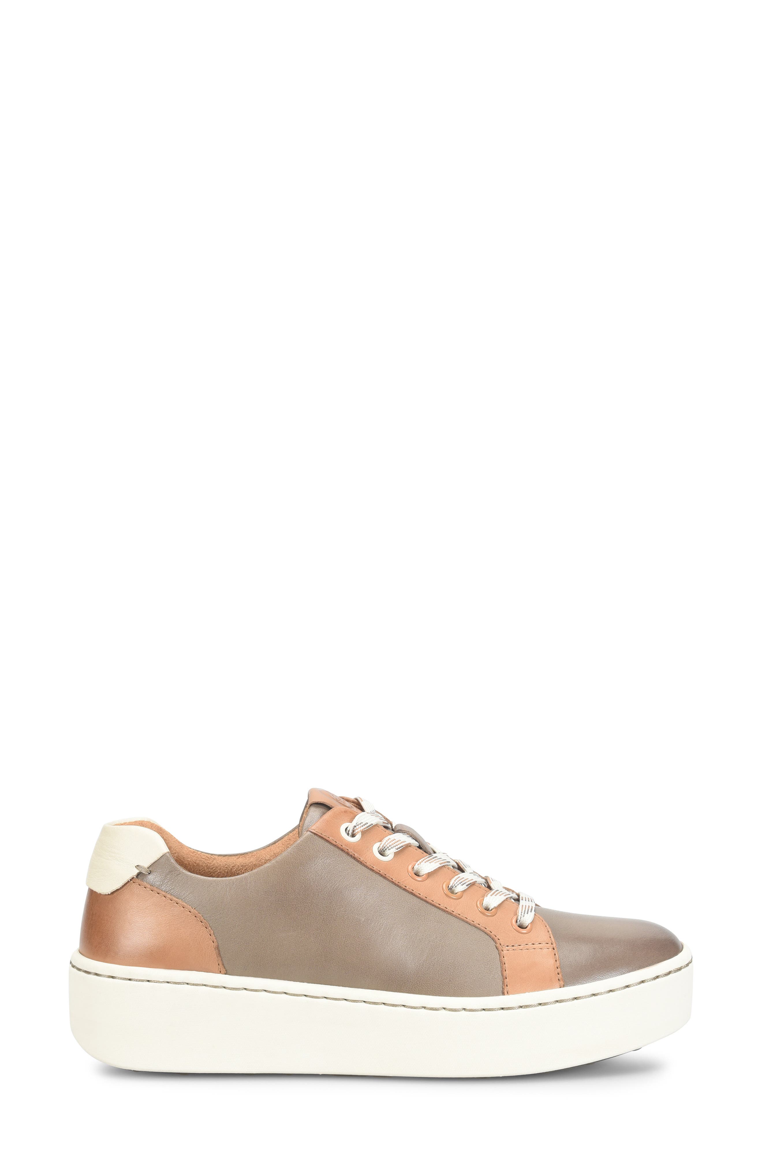 Børn Mira Platform Sneaker, Alternate, color, Light Grey Combo