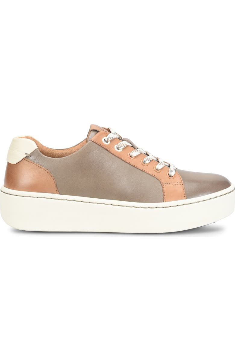 Børn Mira Platform Sneaker, Alternate, color, Light Grey Combo