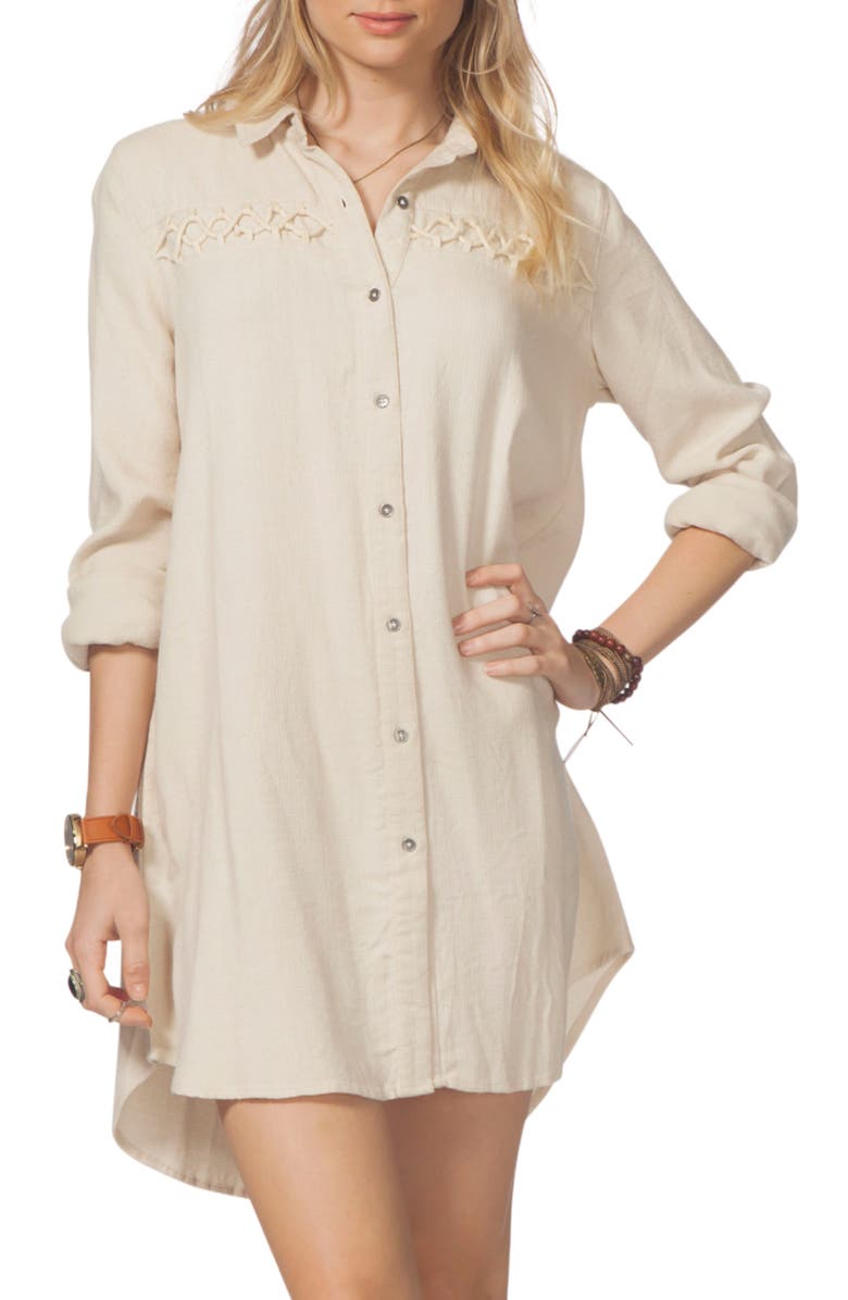 Rip Curl Ri Curl Lizzie Shirtdress, Main, color, 