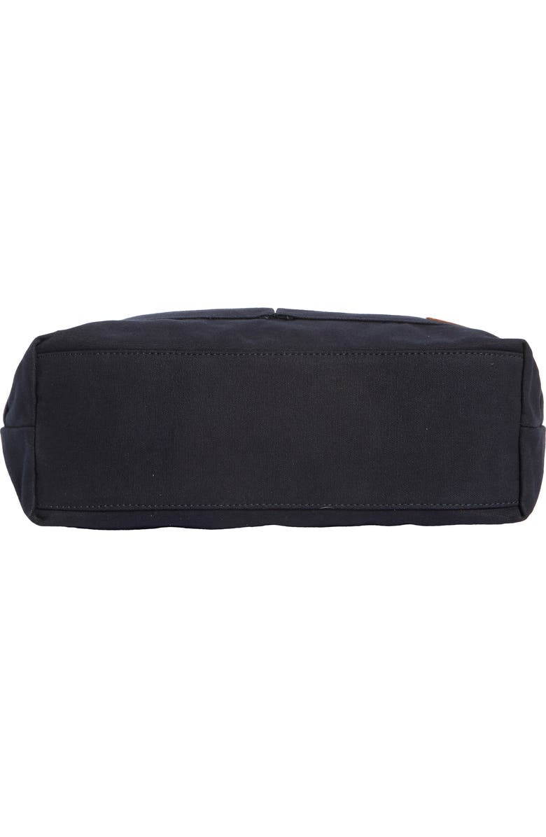 New Amsterdam Leatherworks Ayla Canvas Crossbody Bag, Alternate, color, Midnight