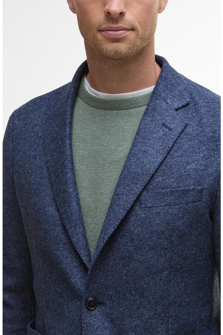Armstrong Mélange Knit Sport Coat, Alternate, color, NAVY