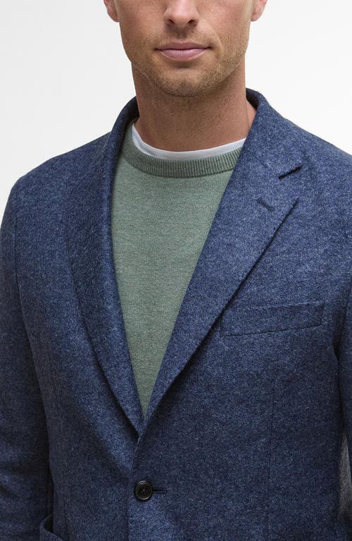 Barbour Firth Moons Wool Herringbone Sport Coat In Blue
