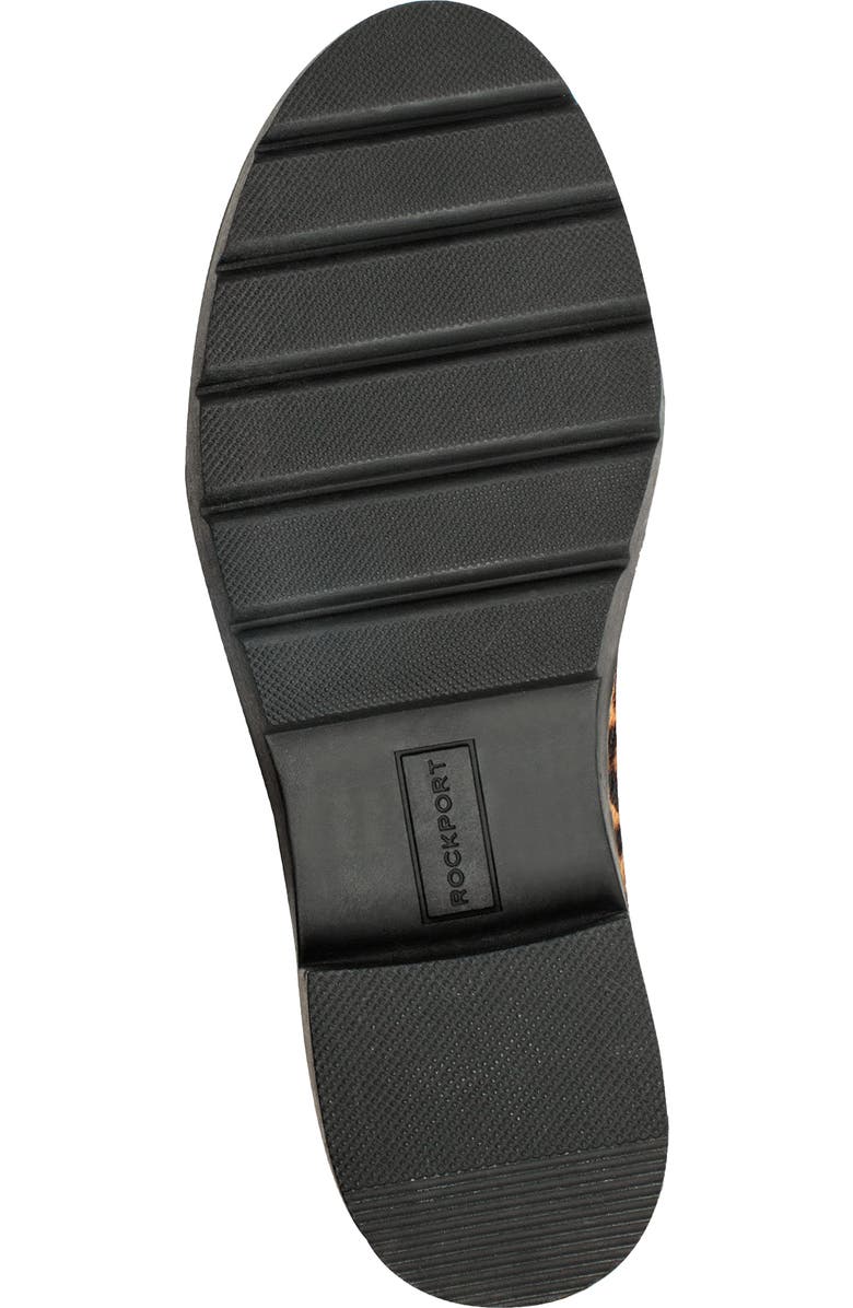 Rockport Genuine Calf Hair Penny Loafer - Wide Widths Available, Alternate, color, Dark Natural Print Calf Hair