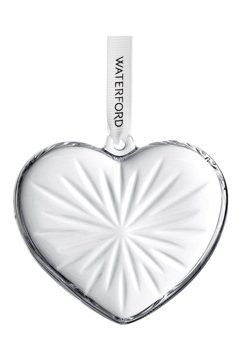 Heart Crystal Ornament, Alternate, color, NO COLOR