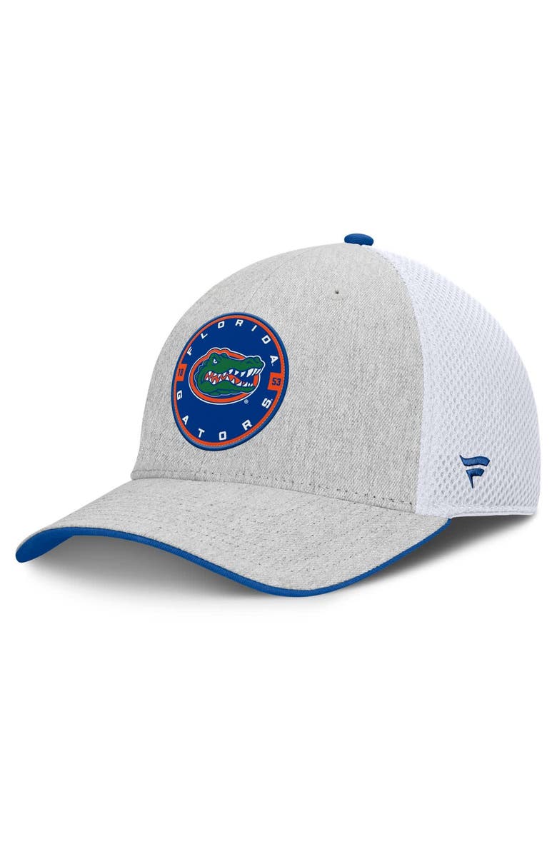 FANATICS Men's Fanatics  Heather Gray Florida Gators Trigger Flex Hat, Main, color, Heather Gray