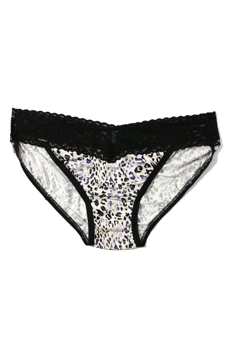 Hanky Panky Dream Printed V-Cut Bikini Briefs, Alternate, color, Spotted
